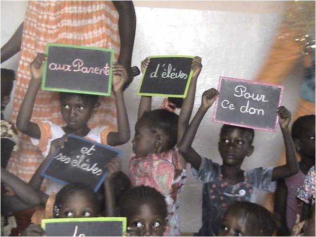 Les remerciements