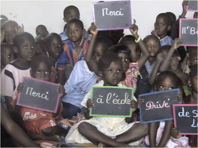 Les remerciements
