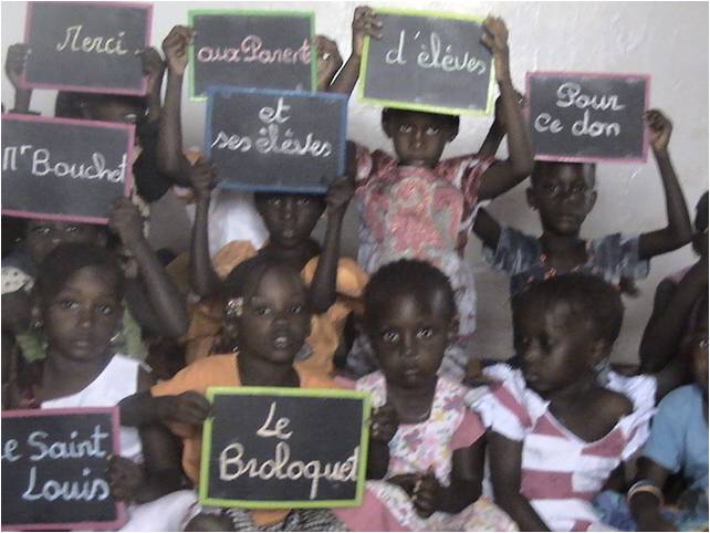 Les remerciements